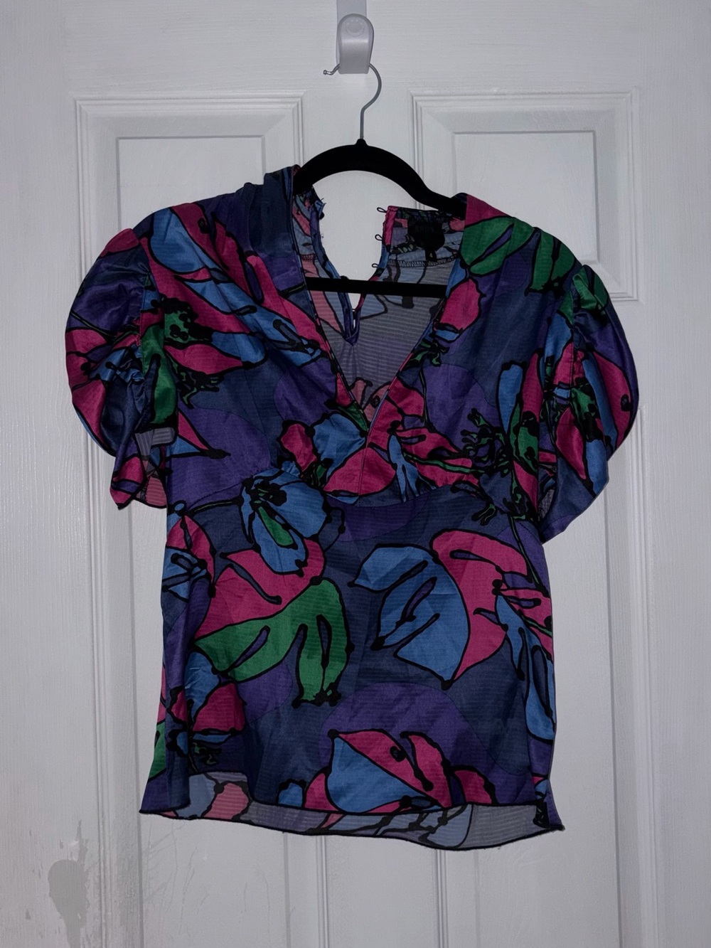 Anna Sui silk top